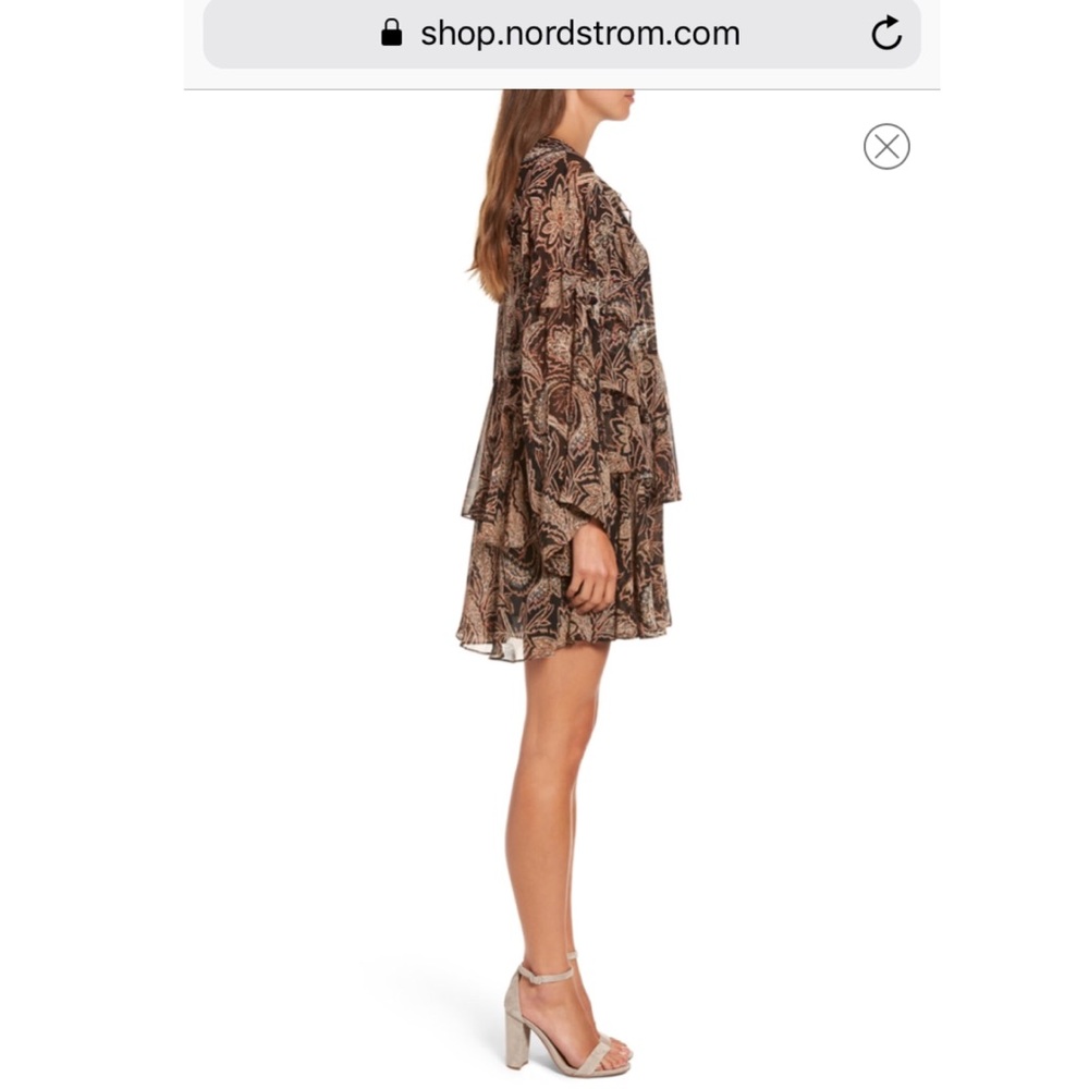 Chelsea28 Ruffle Layer Minidress - Picture 6 of 8